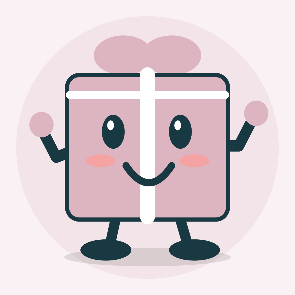 Ribbon, the Gift Planner: Ribbon mascot
