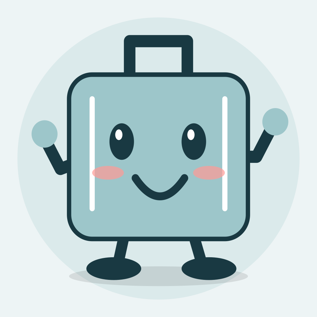 Roam, the Packing List: Roam mascot