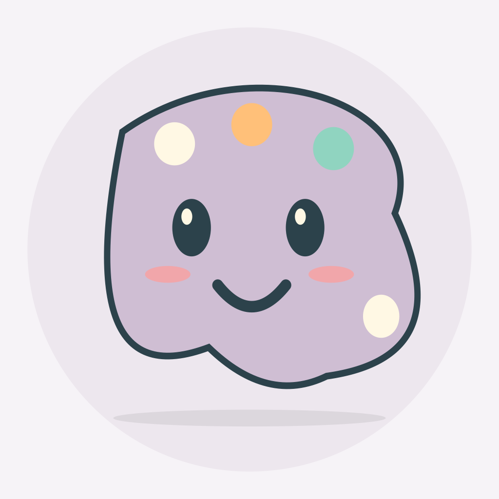Chroma, the Color Palette: Chroma mascot