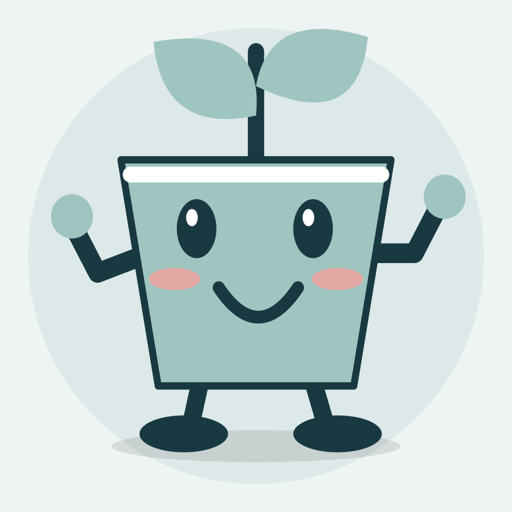 Fern, the Plant Watering: Fern mascot