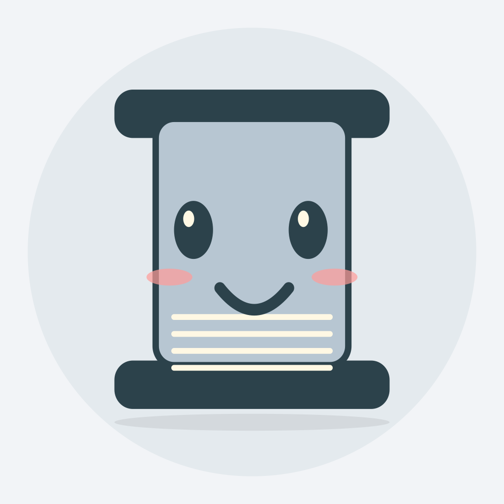 Seam, the Sewing Planner: Seam mascot